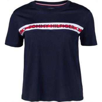 Tommy Hilfiger SS TEE Női póló, sötétkék, méret kép