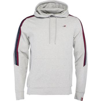 Tommy Hilfiger TEXTURED TAPE HOODY Férfi sportpulóver, szürke, méret kép