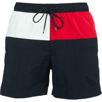 Tommy Hilfiger TH CORE FLAG-MEDIUM DRAWSTRING Férfi fürdőnadrág, sötétkék, méret kép