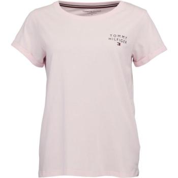 Tommy Hilfiger TH ORIGINAL-SHORT SLEEVE T-SHIRT Női póló, rózsaszín, méret kép