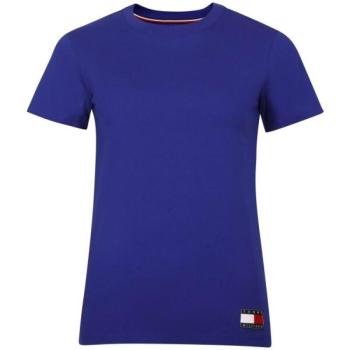 Tommy Hilfiger TOMMY 85 LOUNGE-SHORT SLEEVE TEE Női póló, kék, méret kép