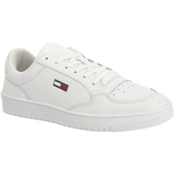 Tommy Hilfiger TOMMY JEANS CITY LEATHER CUPSOLE Férfi cipő, fehér, méret kép