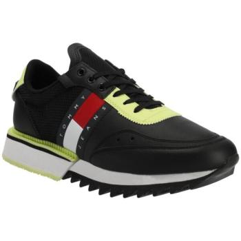 Tommy Hilfiger TOMMY JEANS CLEATED Férfi szabadidőcipő, fekete, méret kép