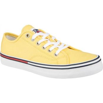 Tommy Hilfiger TOMMY JEANS ESSENTIAL LOW Női szabadidőcipő, sárga, méret kép