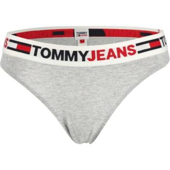 Tommy Hilfiger TOMMY JEANS ID-THONG Női tanga alsó, szürke, méret kép