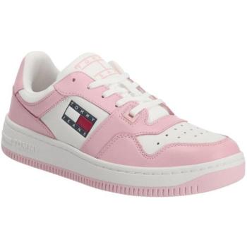 Tommy Hilfiger TOMMY JEANS RETRO BASKET WMN Női cipő, rózsaszín, méret kép