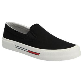 Tommy Hilfiger TOMMY JEANS SLIP ON CANVAS Férfi szabadidőcipő, fekete, méret kép