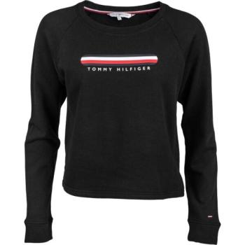 Tommy Hilfiger TRACK TOP Női pulóver, fekete, méret kép