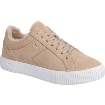 Tommy Hilfiger VULC SUEDE SNEAKER LO Női teniszcipő, bézs, méret kép