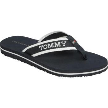 Tommy Hilfiger WEBBING POOL SLIDE Női strandpapucs, sötétkék, méret kép