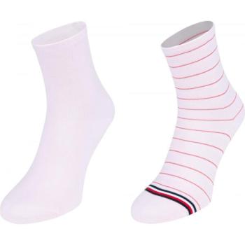 Tommy Hilfiger WOMEN SHORT SOCK 2P PREPPY Női zokni, rózsaszín, méret kép