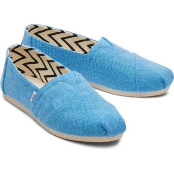 TOMS ALPARGATA Női espadrilles cipő, világoskék, méret kép