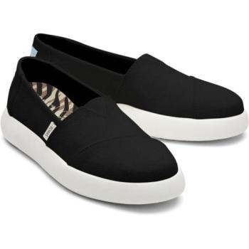 TOMS HERITAGE CANVAS WM ALPAMA SNEAK Női slip-on cipő, fekete, méret kép