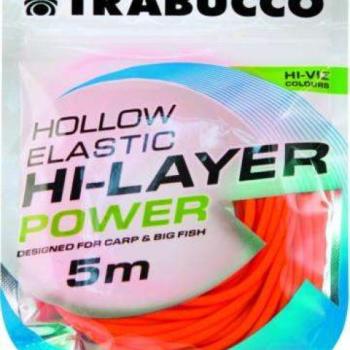 Trabucco hi-layer hollow elastic power rakós csőgumi 2,5mm 5m kép