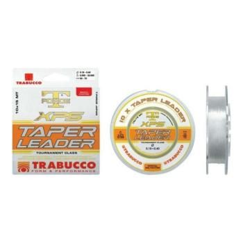 TRABUCCO T-FORCE XPS TAPER  LEADER 10*15m 0,23-0,57mm, kónuszos t... kép