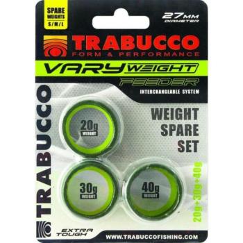 Trabucco Vary Weight Distance Cage Feeder Weight Sets 30-40-50g f... kép