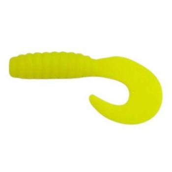 Trabucco Yummy Bait Curly Tail yellow 8db plasztik csali kép