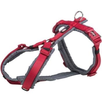 TRIXIE PREMIUM DOG HARNESS L Kutyahám túrázáshoz, piros, méret kép