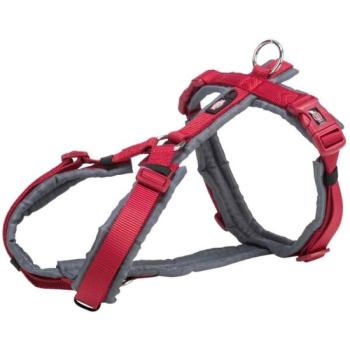 TRIXIE PREMIUM DOG HARNESS S-M Hám, sötétszürke, méret kép