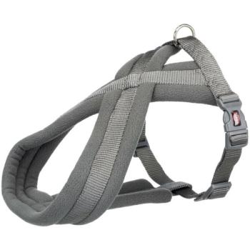 TRIXIE PREMIUM HARNESS L-XL Hám, szürke, méret kép