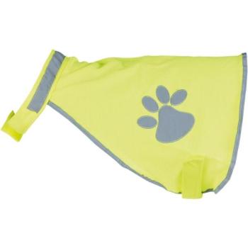 TRIXIE REFLECTIVE DOG VEST S Biztonsági mellény kutyáknak, sárga, méret kép