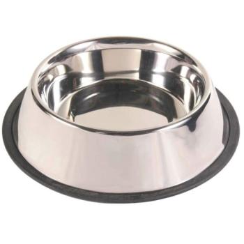 TRIXIE STAINLESS STEEL BOWL 2,8L Rozsdamentes acéltál, ezüst, méret kép