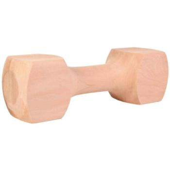 TRIXIE WOODEN DUMBBELL 650G Fa súlyzó apportírozáshoz, barna, méret kép