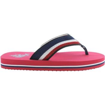 U.S. POLO ASSN. HANK001A Férfi flip-flop papucs, piros, méret kép