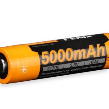 Újratölthető akkumulátor Fenix 21700 5000 mAh (Li-Ion) kép