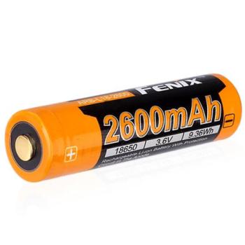 Újratölthető elem Fenix 18650 2600 mAH Li-ion kép