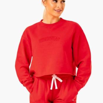 Ultimate Fleece Red női pulóver - Ryderwear kép