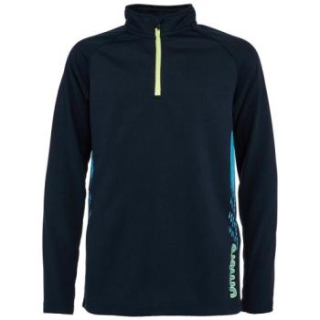 Umbro CYPHER QUARTER ZIP - JNR Fiú pulóver, sötétkék, méret kép