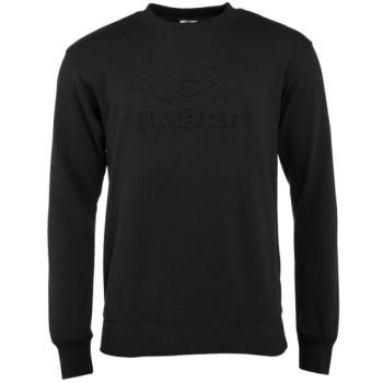 Umbro EMBOSSED SWEAT Férfi pulóver, fekete, méret kép