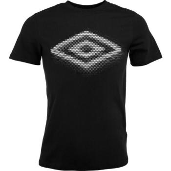 Umbro FW DIAMOND FADE GRAPHIC TEE Férfi póló, fekete, méret kép