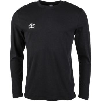 Umbro FW SMALL LOGO LS TEE Férfi felső, fekete, méret kép