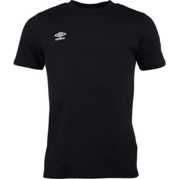 Umbro FW SMALL LOGO TEE Férfi póló, fekete, méret kép