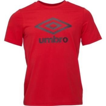 Umbro LARGE LOGO TEE ESSENTIALS Férfi póló, piros, méret kép