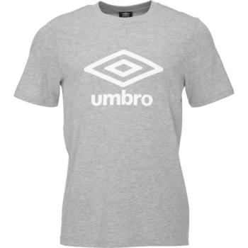 Umbro LARGE LOGO TEE ESSENTIALS Férfi póló, szürke, méret kép