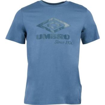 Umbro LARGE LOGO TEE Férfi póló, kék, méret kép