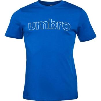 Umbro LINEAR LOGO GRAPHIC TEE Férfi póló, kék, méret kép