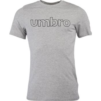 Umbro LINEAR LOGO GRAPHIC TEE Férfi póló, szürke, méret kép