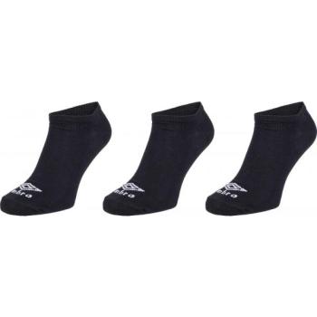 Umbro NO SHOW LINER SOCK - 3 PACK Zokni, fekete, méret kép