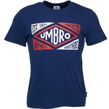 Umbro ORIGINS TEE SPORTS CULTURE Férfi póló, sötétkék, méret kép