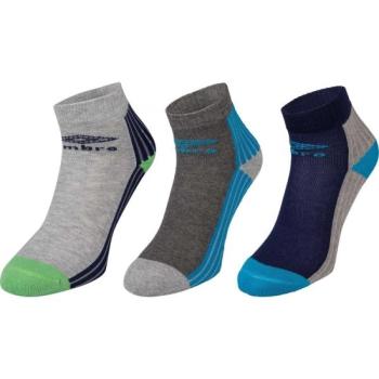 Umbro SPORT SOCKS 3P Gyerek zokni, sötétkék, méret kép