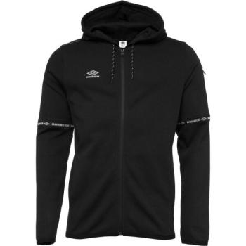 Umbro TECH FZ HOODIE Férfi sportos pulóver, fekete, méret kép