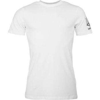 Umbro TERRACE GRAPHIC TEE Férfi póló, fehér, méret kép