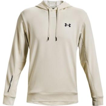 Under Armour ARMOUR TERRY HOODIE Férfi pulóver, bézs, méret kép