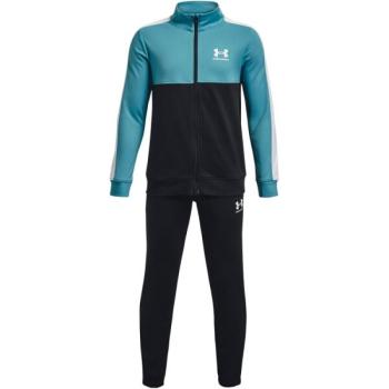 Under Armour CB KNIT TRACK SUIT Fiú melegítő szett, fekete, méret kép