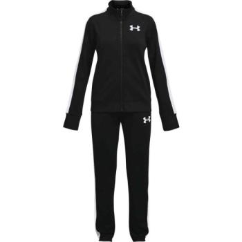 Under Armour EM KNIT TRACK SUIT Sportos szett lányoknak, fekete, méret kép