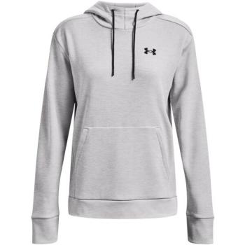 Under Armour FLEECE LC HOODIE Női pulóver, szürke, méret kép